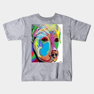 Colorful Rottweiler Kids T-Shirt